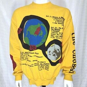 Kid Cudi CPFM MOTM III Beautiful Trip Sweatshirt Yellow Unisex/Men's XL
